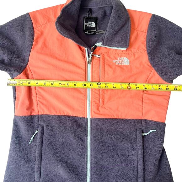 The North Face Women’s Retro Denali Fleece Jacket Large Orange Purple Polartec - Picture 6 of 13